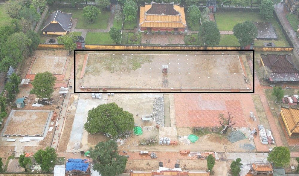 Nơi thờ các chúa Nguyễn đang được trùng tu như thế nào? - ảnh 4