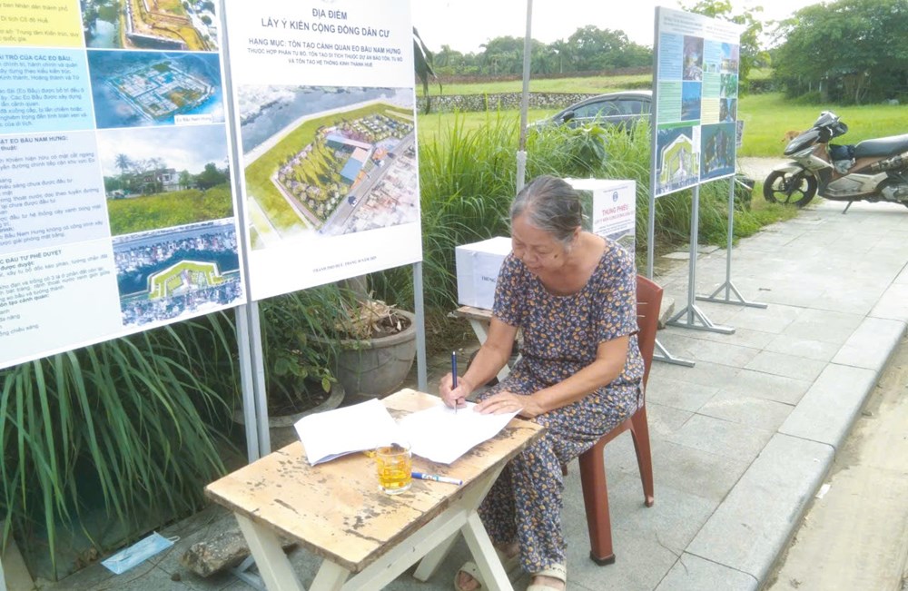 Hơn 30 tỉ đồng tôn tạo cảnh quan 2 eo bầu ở Kinh thành Huế - ảnh 2