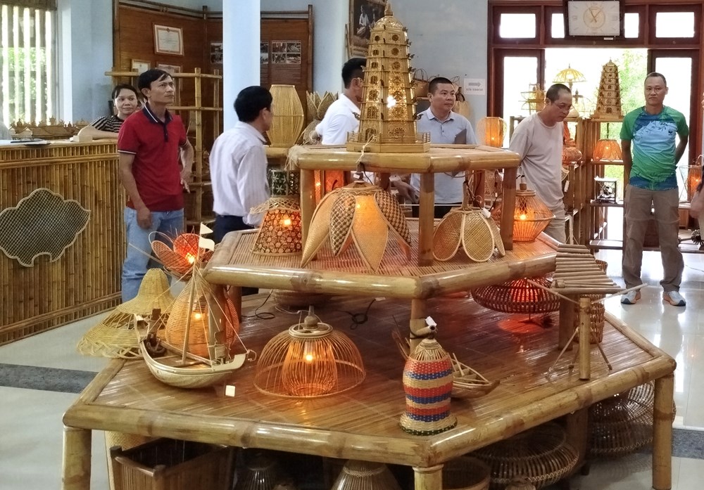 Giữ nghề truyền thống, nâng cao thu nhập từ mô hình HTX Mây tre đan Bao La - ảnh 4