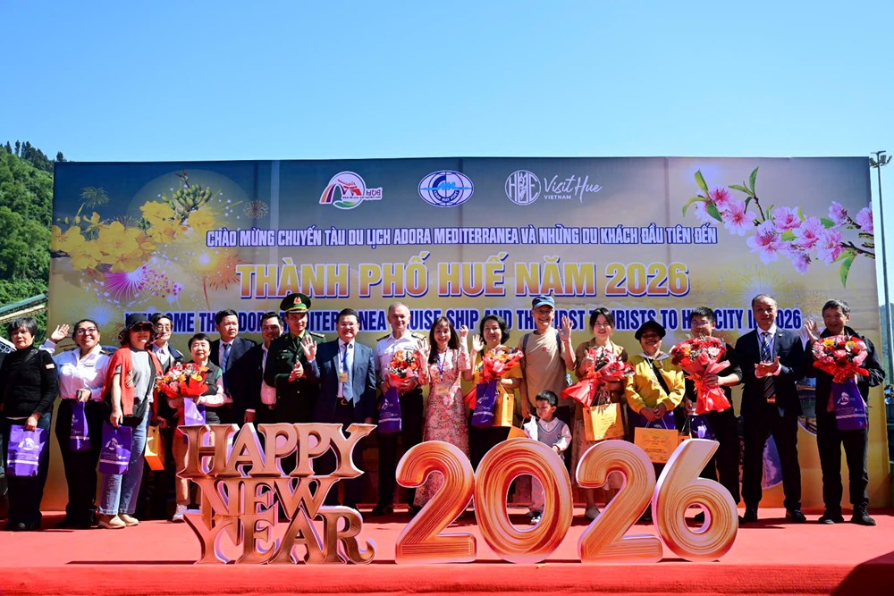 Hơn 8.700 du khách tham quan di sản Huế trong ngày đầu năm 2026 - ảnh 1