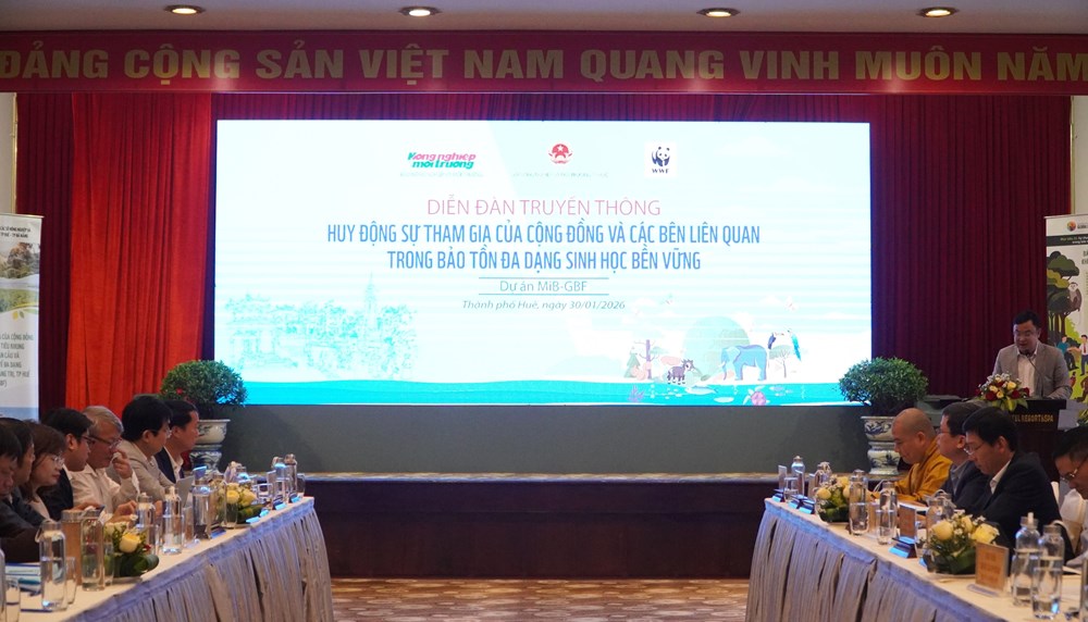 Phát huy sức mạnh truyền thông cộng đồng trong bảo tồn đa dạng sinh học bền vững - ảnh 1