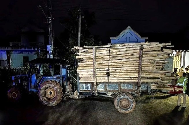 Va chạm với xe máy cày, 2 chị em ruột tử vong thương tâm - ảnh 1