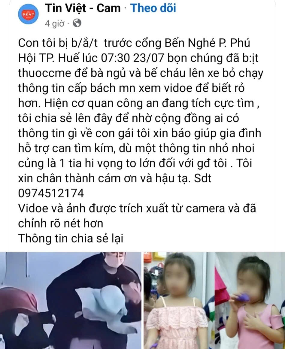 Dựng chuyện cháu bé bị bắt cóc để kêu gọi từ thiện và trục lợi, thanh niên lãnh án tù - ảnh 2