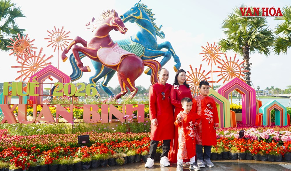 Linh vật Ngựa tại Hội Xuân Huế 2026: Dấu ấn sáng tạo từ tinh thần Cố đô - ảnh 1