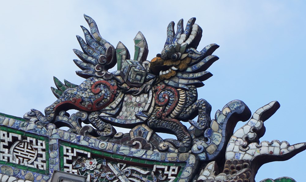 Hình tượng Long Mã trên công trình kiến trúc xứ Huế - ảnh 5