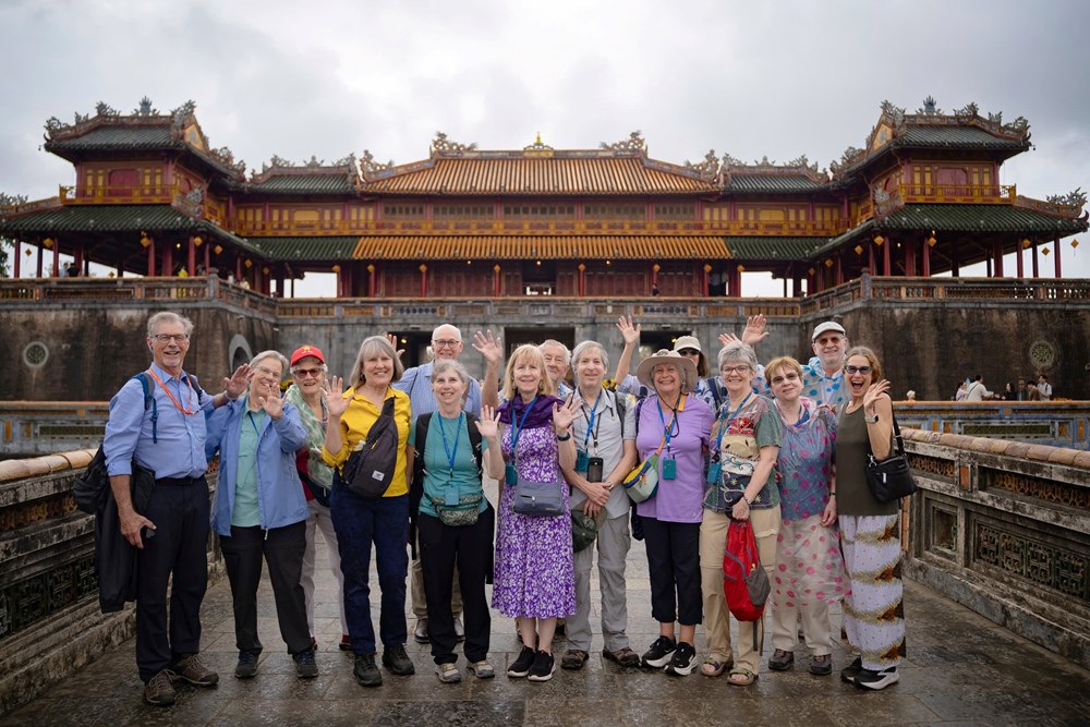 Du khách trải nghiệm tham quan miễn phí di sản Huế đầu năm mới - ảnh 2