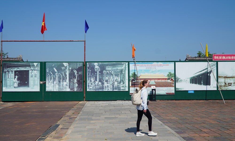 Điện Cần Chánh đang được tu bổ, phục hồi như thế nào? - ảnh 1