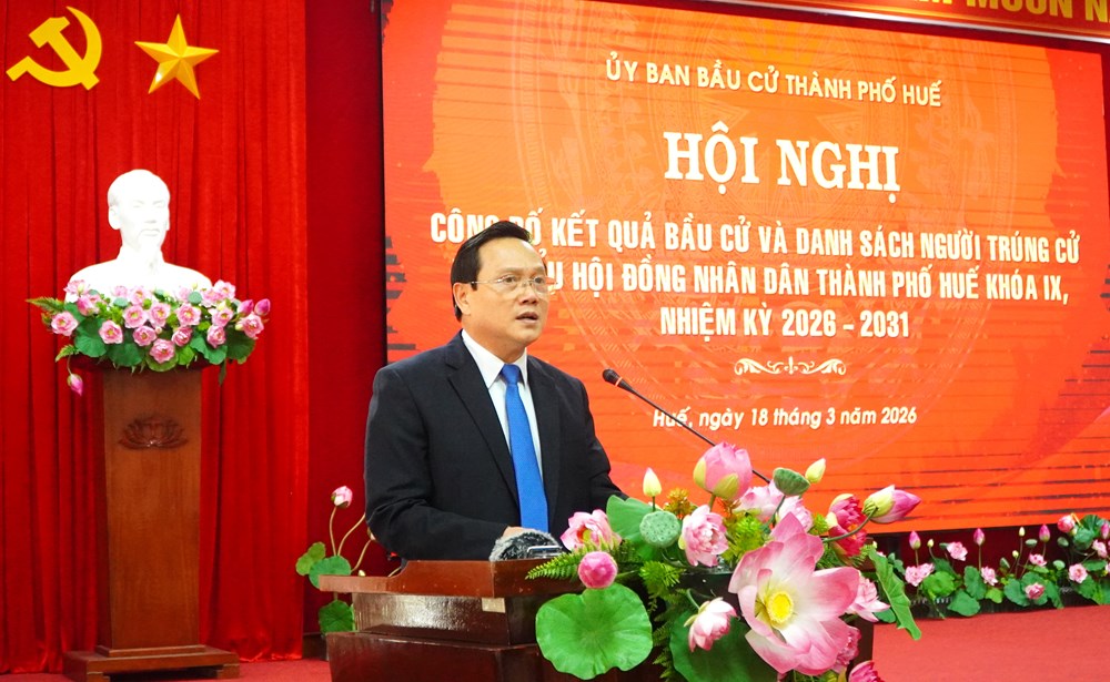 Công bố 53 người trúng cử đại biểu HĐND TP. Huế nhiệm kỳ 2026 - 2031 - ảnh 2