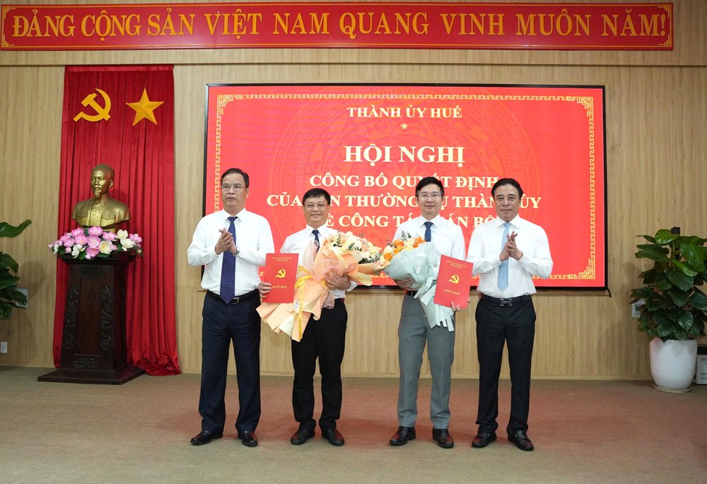 Nguyên Phó Chủ tịch Thường trực UBND TP. Huế làm Bí thư Đảng ủy phường - ảnh 1