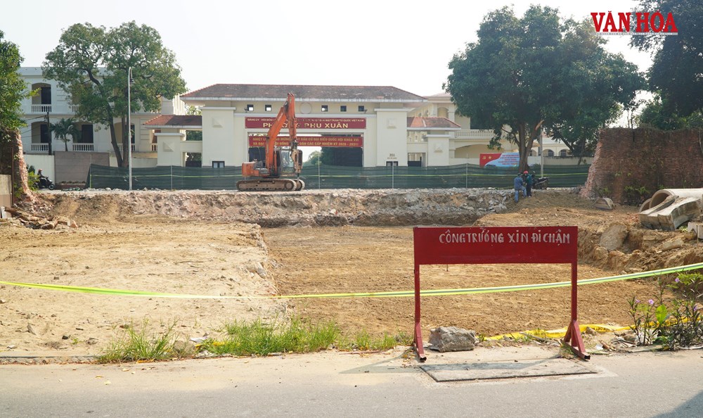 Tháo dỡ “bức tường ô nhục” ở đồn Mang Cá, mở rộng không gian giao thông Kinh thành Huế - ảnh 4