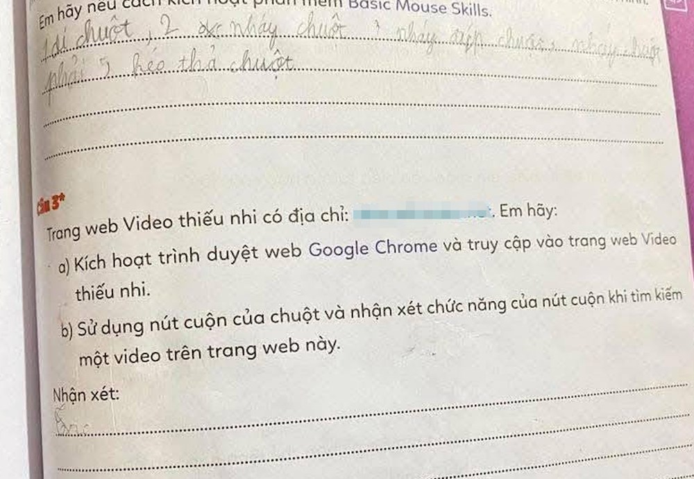 Sách Tin học lớp 3 có chứa web “đen”, đơn vị phát hành ra thông báo khẩn - ảnh 1
