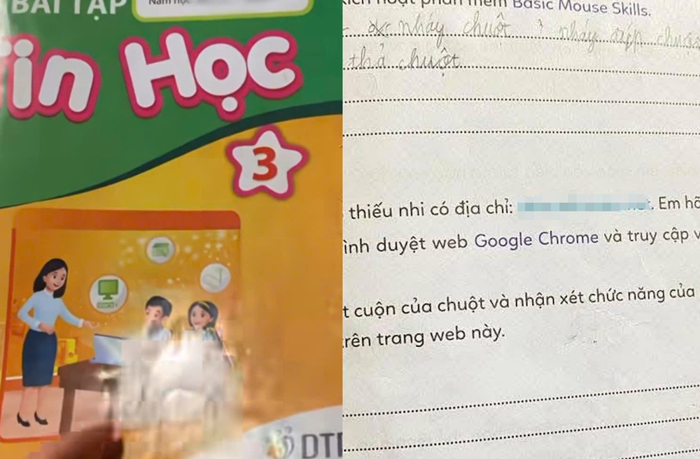 Dừng phát hành và thu hồi Vở bài tập Tin học có đường link dẫn đến web “đen”   - ảnh 1