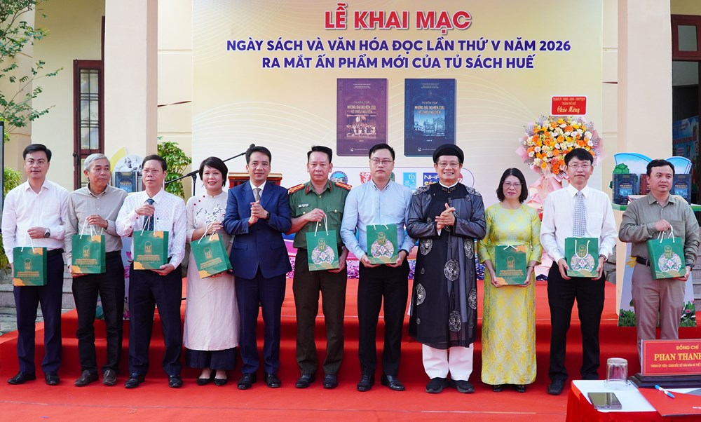 Huế khai mạc Ngày Sách và Văn hóa đọc Việt Nam lần thứ 5 - ảnh 2