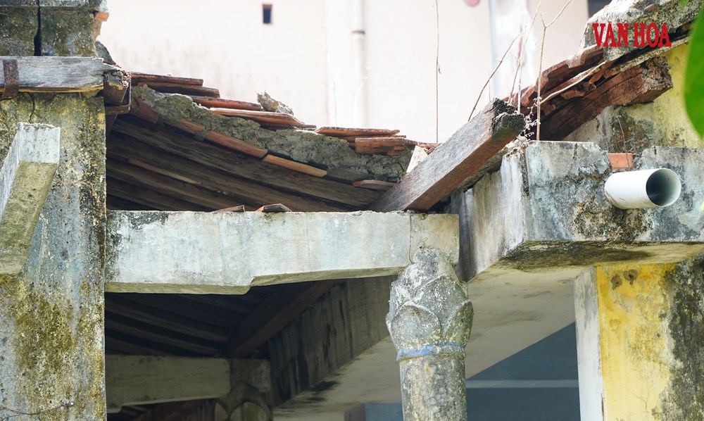 Xót xa di tích thờ Tổ nghề ca nhạc truyền thống Huế trước nguy cơ đổ sập - ảnh 4