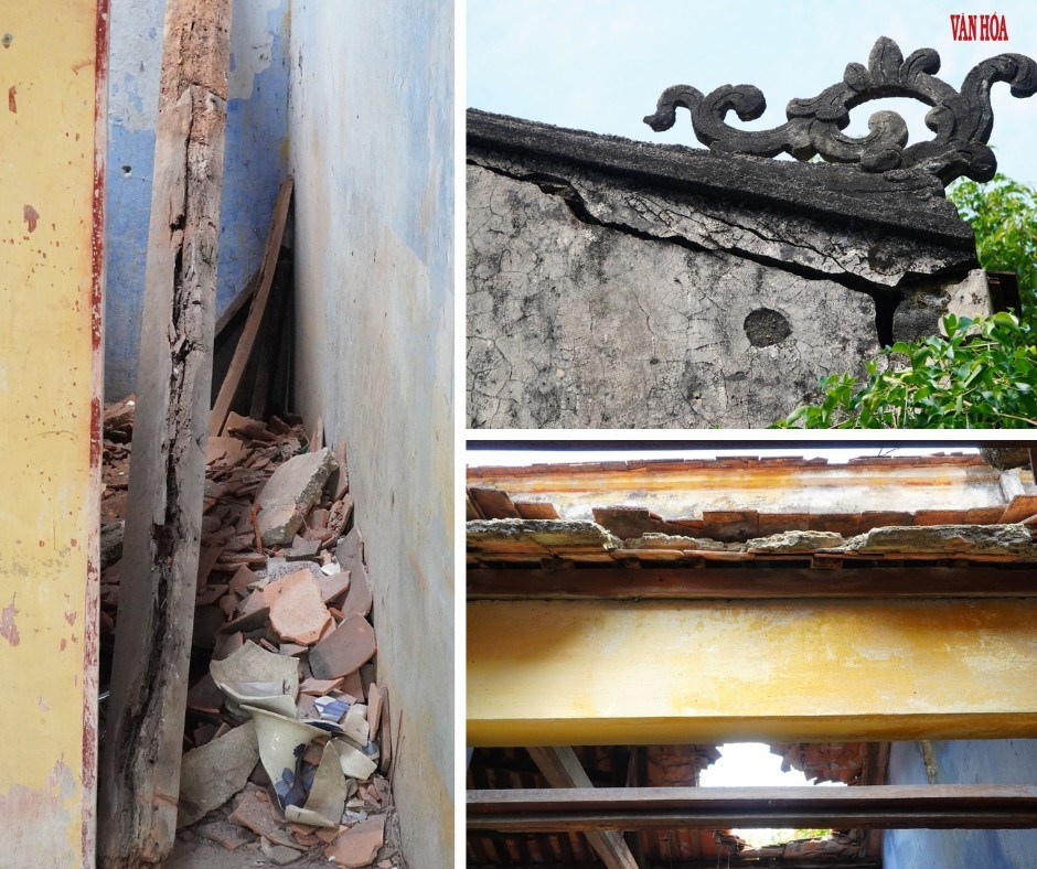 Xót xa di tích thờ Tổ nghề ca nhạc truyền thống Huế trước nguy cơ đổ sập - ảnh 8