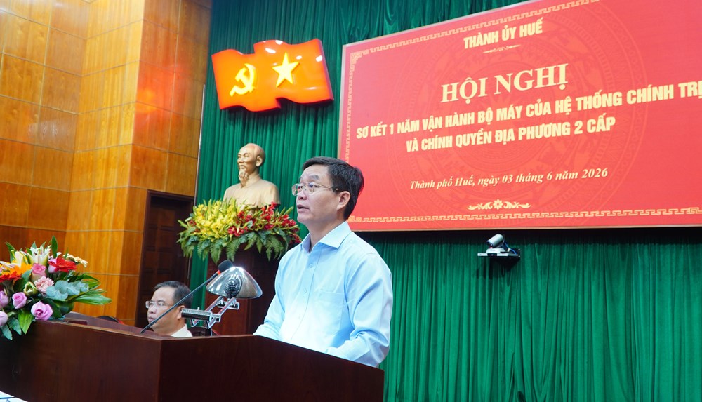 Huế tiếp tục nâng cao hiệu quả vận hành chính quyền hai cấp - ảnh 1