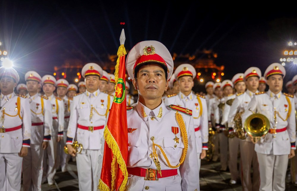 Ấn tượng màn trình diễn võ thuật, quân sự của lực lượng CAND trước Ngọ Môn Huế - ảnh 3