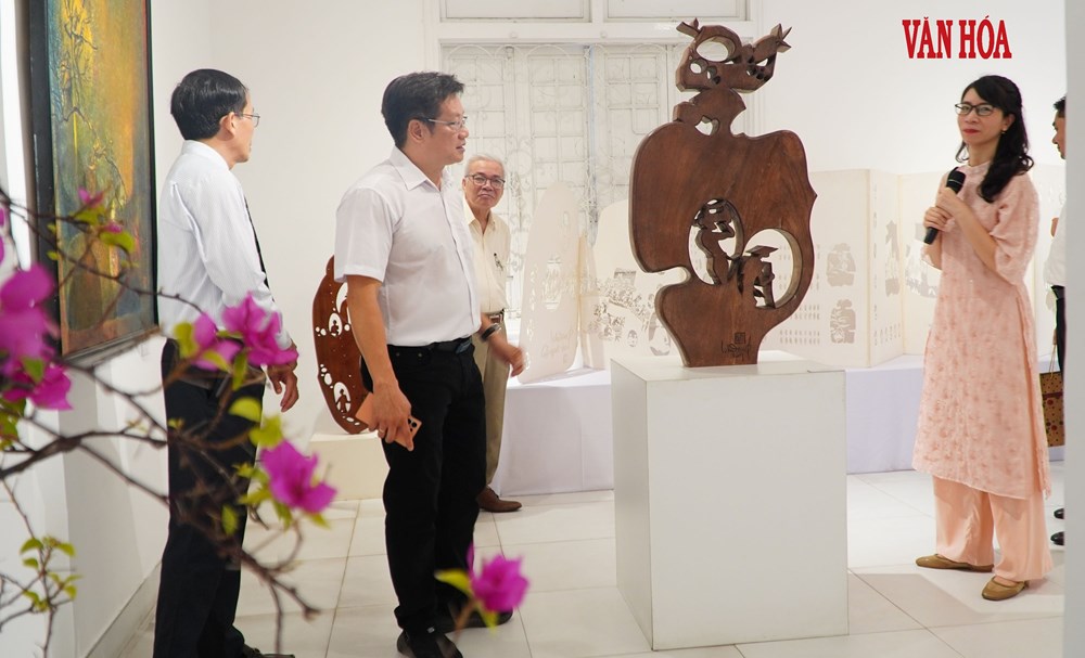 “Hành trình từ trái tim” kể câu chuyện nghệ thuật của cố danh họa Lê Bá Đảng - ảnh 1