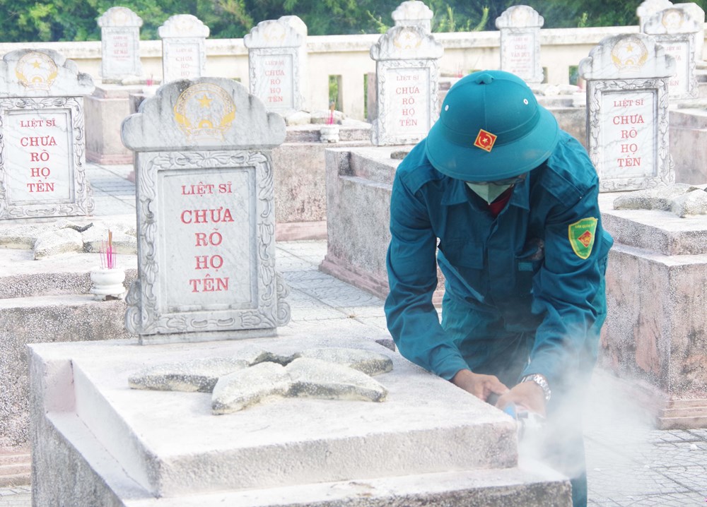 TP. Huế đã thực hiện lấy mẫu ADN ở 25/42 nghĩa trang  - ảnh 1