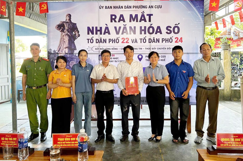 Huế: Ra mắt mô hình “Nhà văn hóa số” tại cộng đồng dân cư - ảnh 1