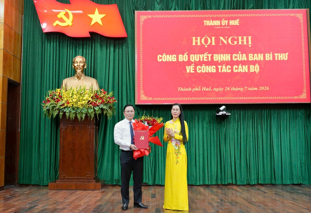 Ông Lê Trí Thanh được bầu làm Chủ tịch UBND TP. Huế - ảnh 1