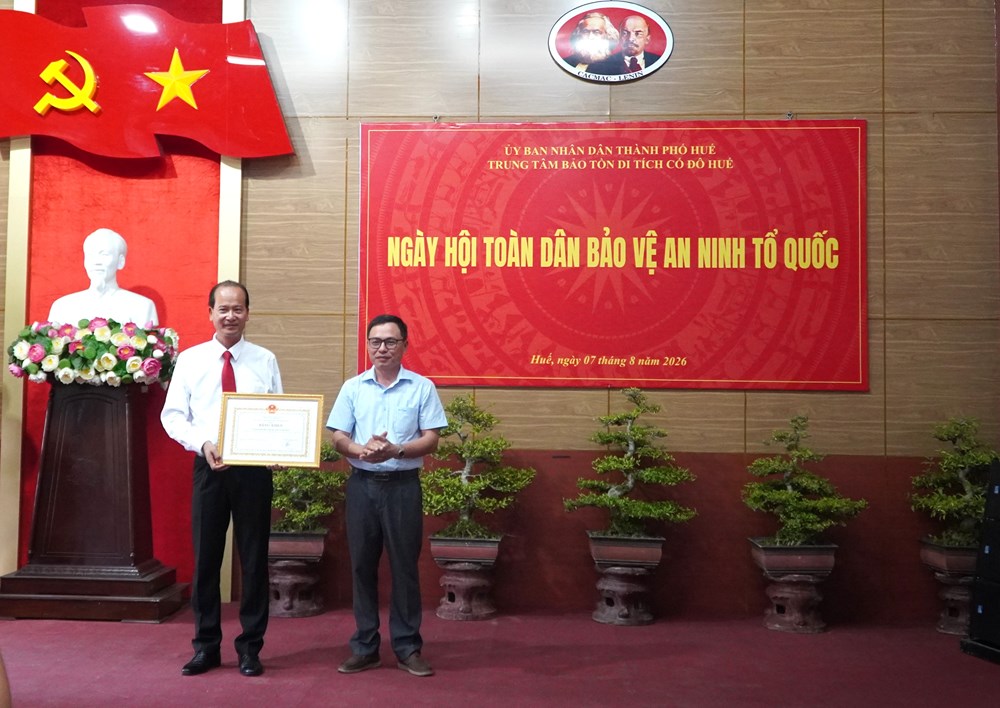 Tăng cường bảo đảm an ninh tại Quần thể Di tích Cố đô Huế - ảnh 1