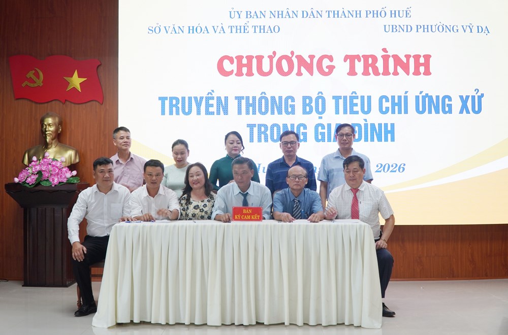 Huế lan tỏa Bộ tiêu chí ứng xử trong gia đình đến cộng đồng - ảnh 2