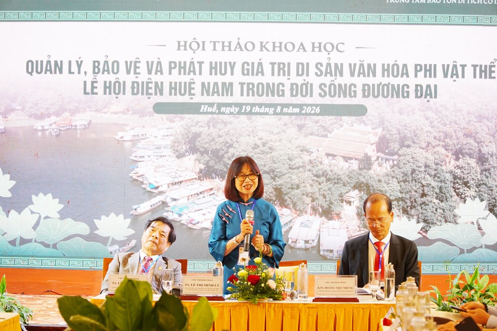 Quản lý và phát huy giá trị Lễ hội điện Huệ Nam trong đời sống đương đại - ảnh 1