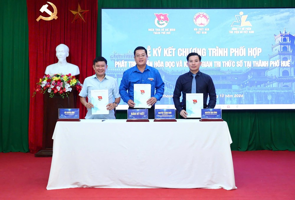 Phát triển văn hóa đọc và không gian tri thức số tại Huế - ảnh 1