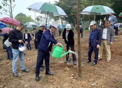 Hà Nội phát động tết trồng cây tại các khu công nghiệp - ảnh 1