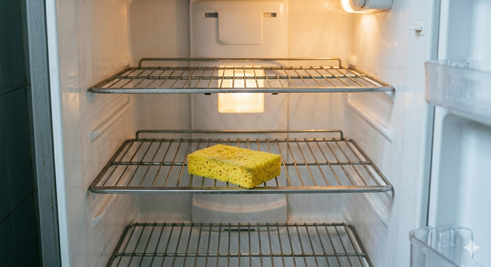 Vì sao nên đặt miếng bọt biển trong tủ lạnh? - ảnh 1