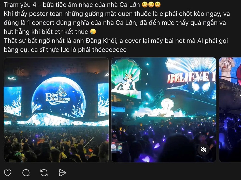 Khán giả chia sẻ cảm xúc sau Concert “Trạm Yêu 4“ - ảnh 6