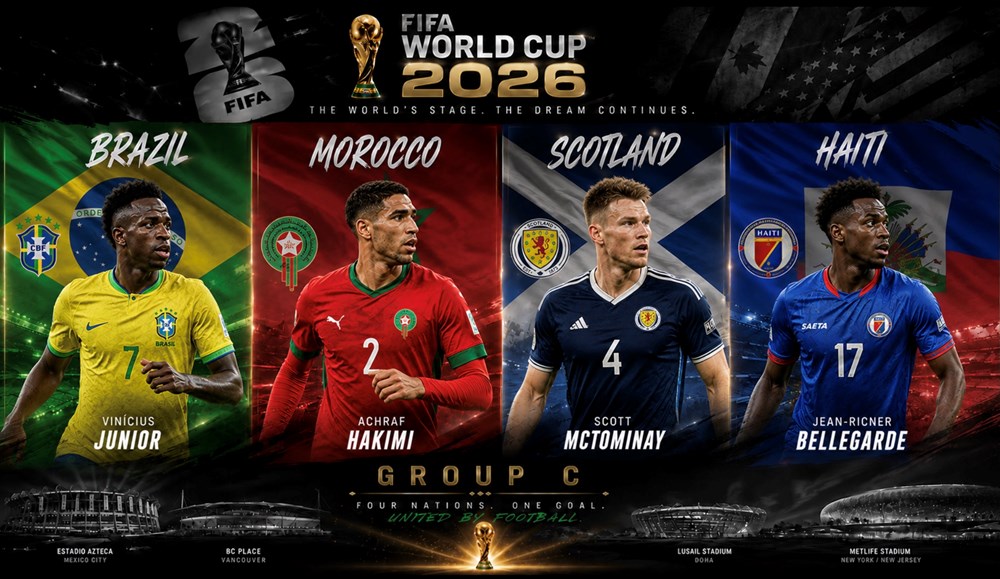 Lịch thi đấu Bảng C World Cup 2026: Vũ điệu Samba hứa hẹn dẫn đầu cuộc đua - ảnh 1