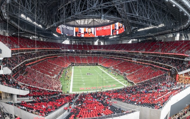 Sân khấu công nghệ Atlanta sẵn sàng cho trận bán kết World Cup 2026  - ảnh 3