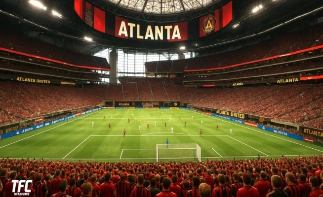 Sân khấu công nghệ Atlanta sẵn sàng cho trận bán kết World Cup 2026  - ảnh 5