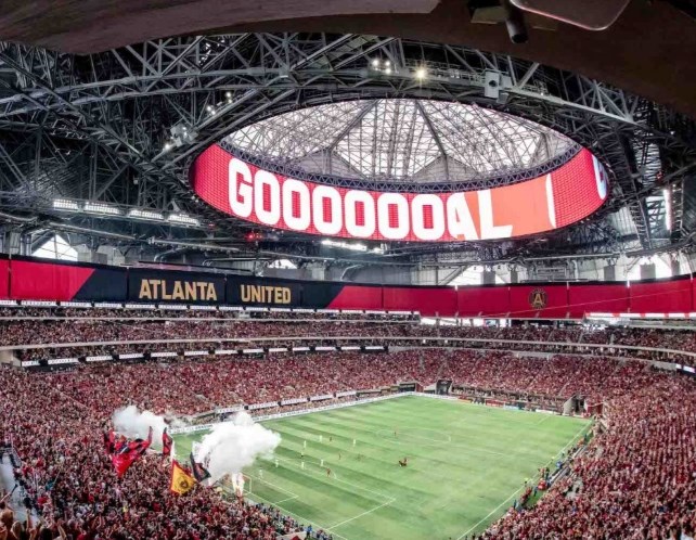 Sân khấu công nghệ Atlanta sẵn sàng cho trận bán kết World Cup 2026  - ảnh 6