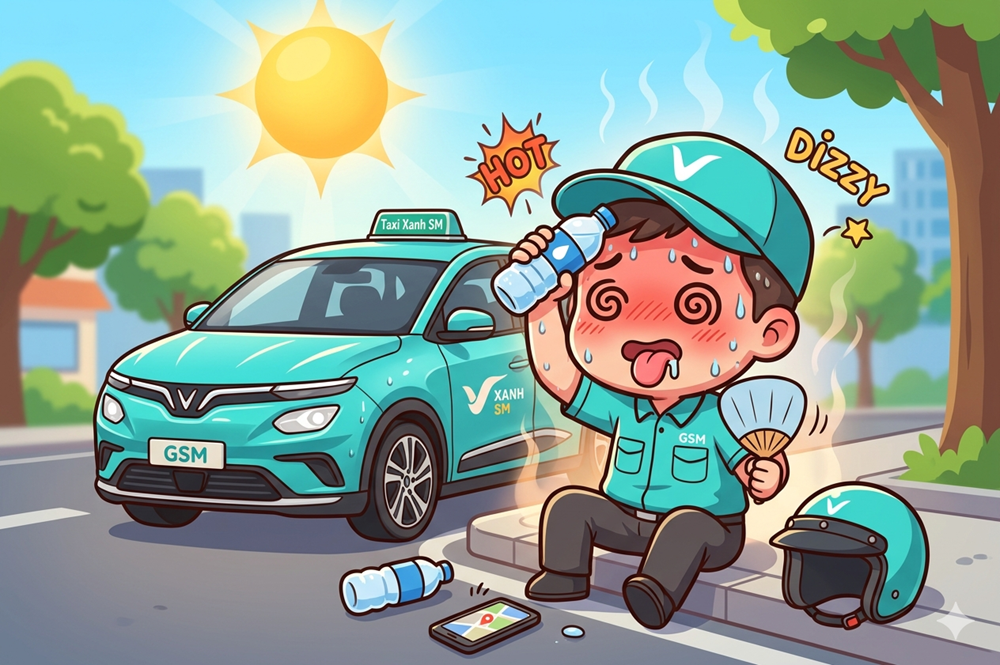 Phân biệt say nắng và sốc nhiệt: Nhận diện kịp thời để cứu người - ảnh 1