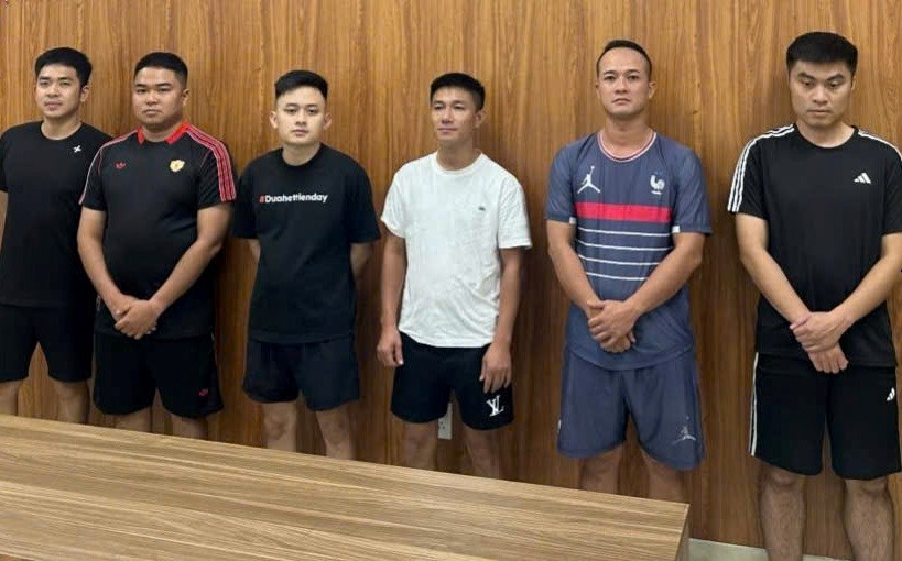 Hải Phòng: Tạm giữ 6 đối tượng cá độ bóng đá, giao dịch hơn 1 tỉ đồng/ngày - ảnh 1