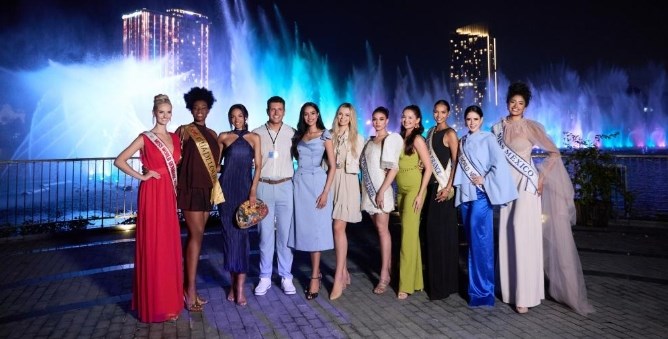 Thí sinh Miss World 2026 tặng quà tại Trung tâm Trợ giúp xã hội tỉnh Quảng Ninh - ảnh 5
