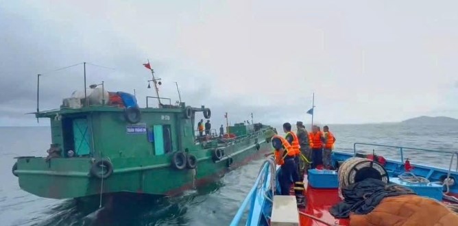 Hải Phòng: Phát hiệu tàu chở hơn 70.000 lít dầu FO không rõ nguồn gốc - ảnh 2