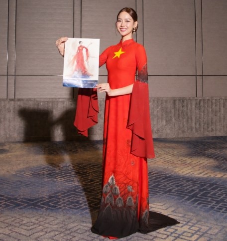 118 thí sinh Miss World sẵn sàng cho màn trình diễn áo dài Việt Nam - ảnh 2