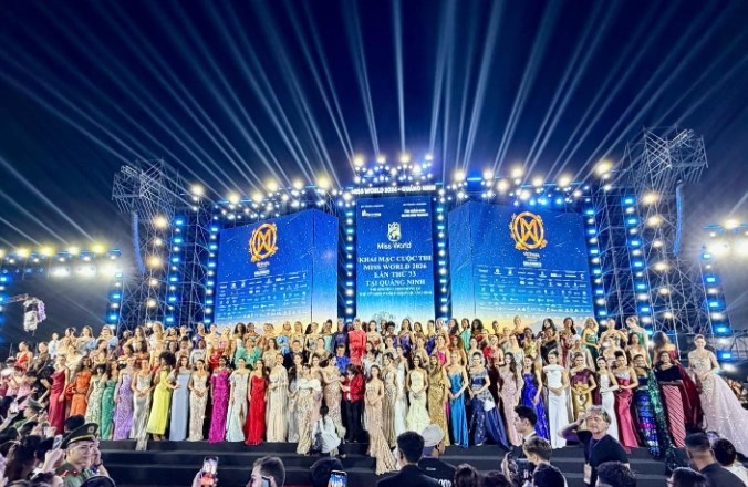 111 người đẹp Miss World mở màn hành trình tại Quảng Ninh - ảnh 1