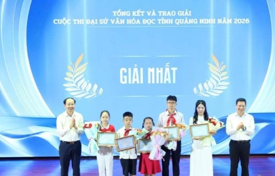 Quảng Ninh: Tổng kết, trao giải cuộc thi Đại sứ Văn hóa đọc năm 2026 - ảnh 2