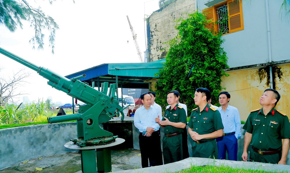 Hải Phòng: Gắn biển, tôn tạo Di tích trận địa pháo phòng không 37  - ảnh 2