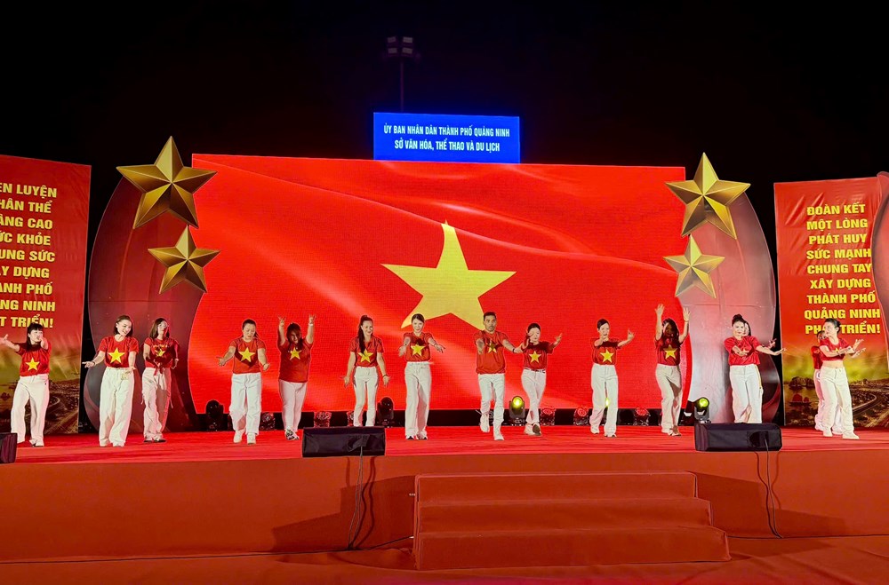 Quảng Ninh: Khai mạc Giải dân vũ thể thao, zumba, võ nhạc, dân vũ - ảnh 1