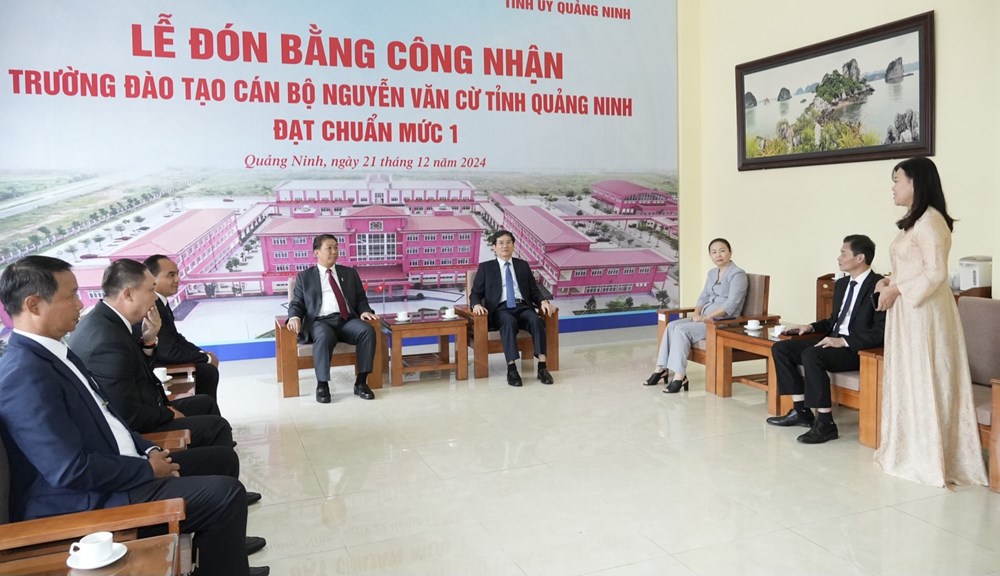 Quảng Ninh - Luông Pha Băng (Lào): Hợp tác đào tạo, phát triển nguồn nhân lực  - ảnh 1