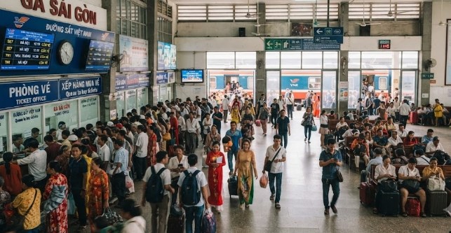 Mở bán 300.000 vé tàu Tết Đinh Mùi 2027, giảm giá đến 20% - ảnh 1
