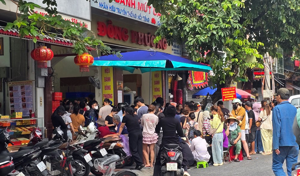 Nhớ hương vị bánh Trung thu truyền thống của người dân thành phố Cảng - ảnh 1
