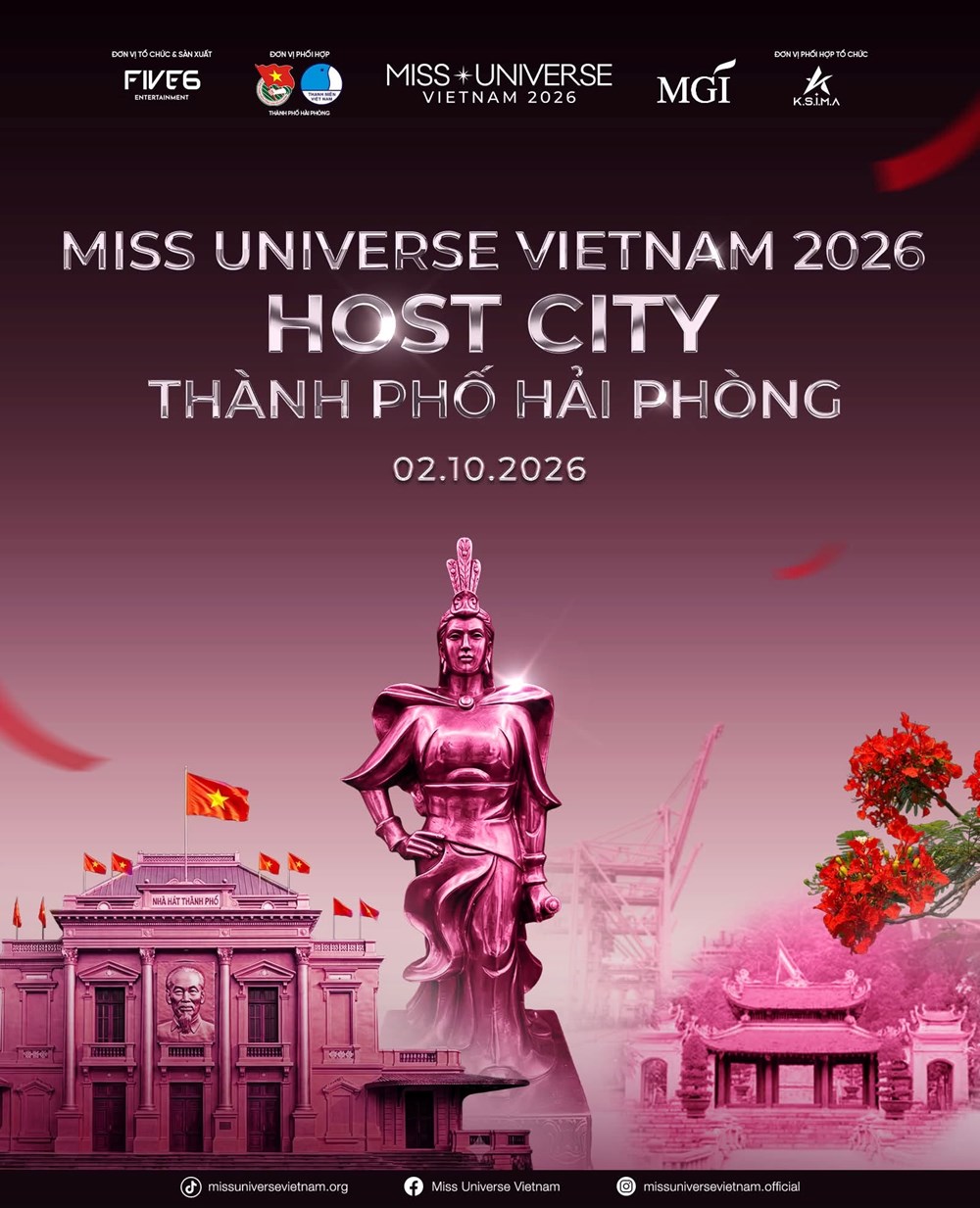 Hải Phòng là nơi diễn ra chung kết Miss Universe Vietnam 2026 - ảnh 1