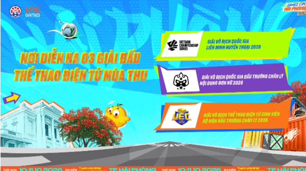 Hải Phòng đăng cai tổ chức thể thao điện tử mùa Thu - Games on - ảnh 3